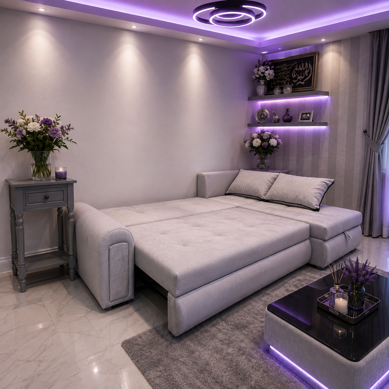 Berlin Sofa Bed – Stylish Seating with Flexible Sleeping Space