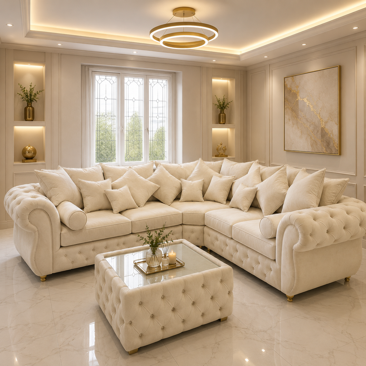 Falcon Chesterfield Sofa – Timeless Elegance & Signature Style