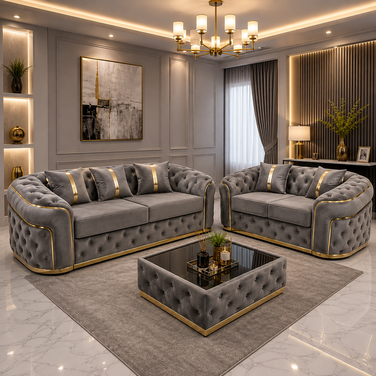 Madrid Chesterfield Sofa – Classic Elegance & Luxury Style