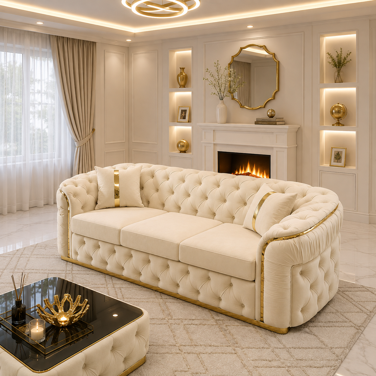 Madrid Chesterfield Sofa – Classic Elegance & Luxury Style