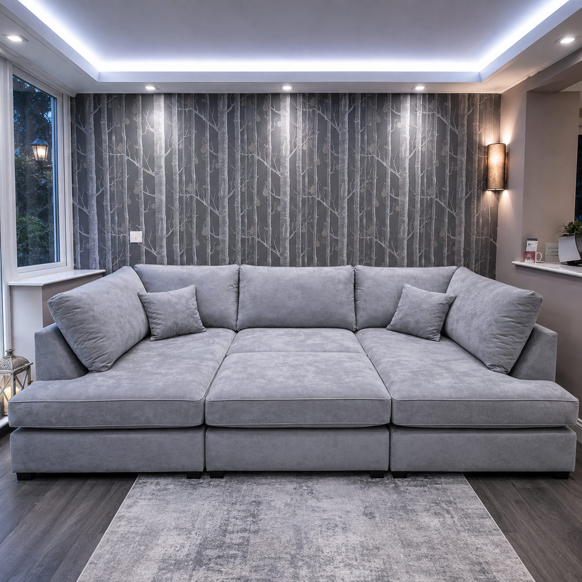 Mini U Shape Sofa – Compact Style & Spacious Comfort